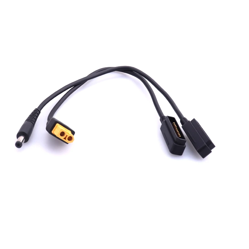 Drone Battery Smart - 2 Buah Kabel DC5.5 XT60 Jalur