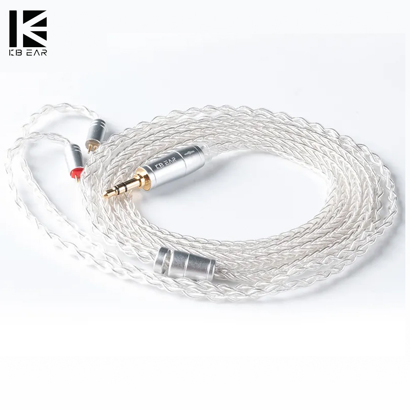 Eachine Drone E010 - KBEAR Kabel Earphone Berkabel Perak 8