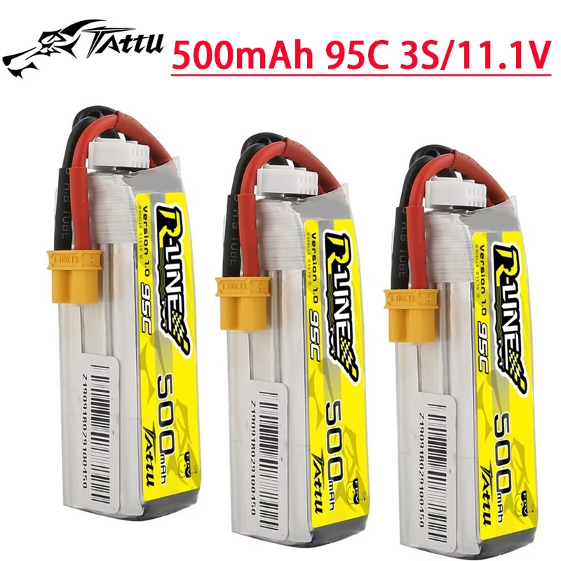 R-LINE TATTU panas 1.0 95C 500 - Drone Battery 3S ulasan dan harga
