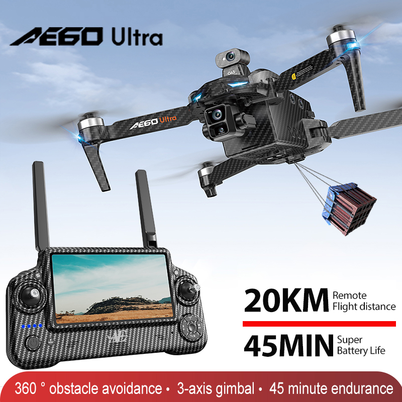 Drone Profesional AE60 GPS Kam - Drone Battery Charger ulasan dan harga